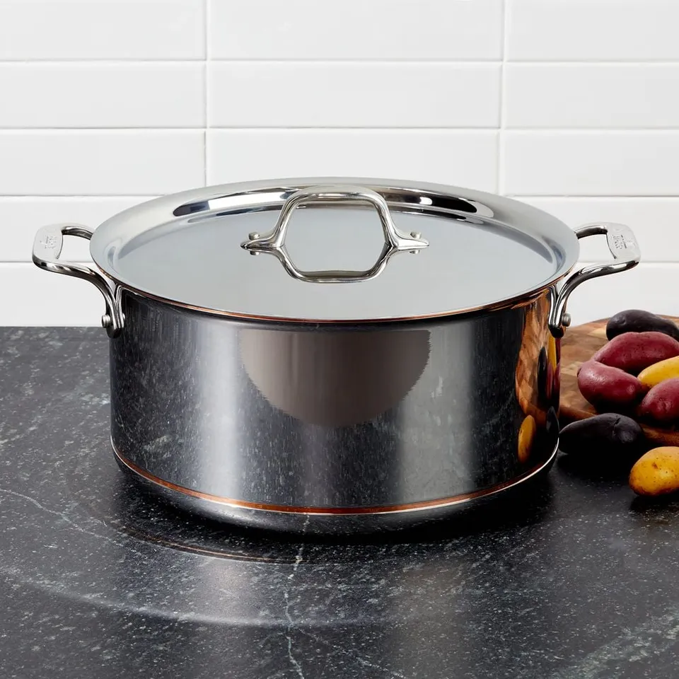 All-Clad ® Copper Core 8 Qt. Stockpot with Lid