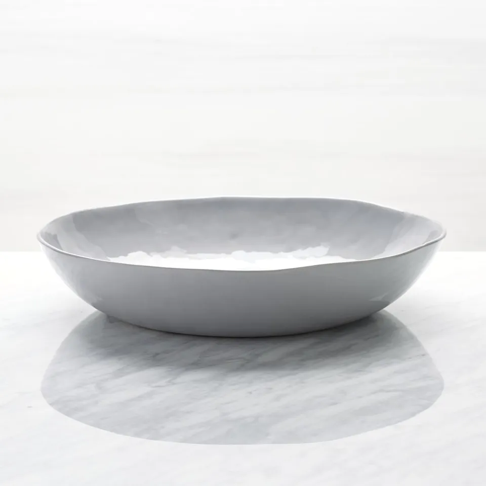 Mercer Grey Porcelain Serving Bowl