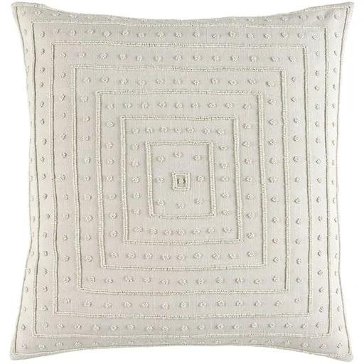 Gisele GI-006 20"L x 20"W Pillow Cover