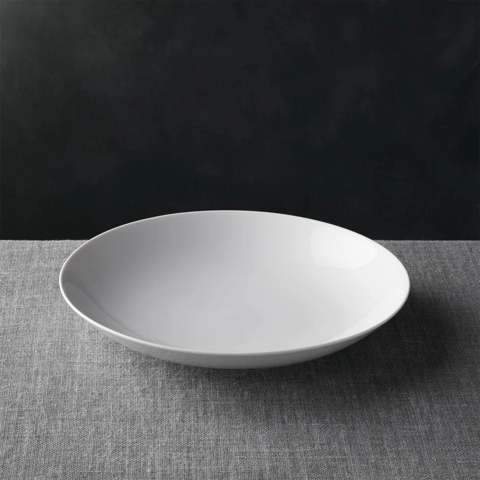 Aspen Porcelain Coupe Low Bowl