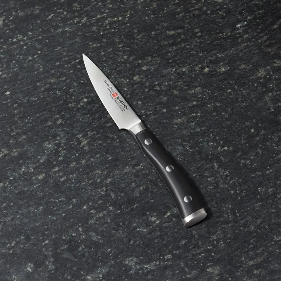 Wusthof ® Classic Ikon Black 3.5" Paring Knife