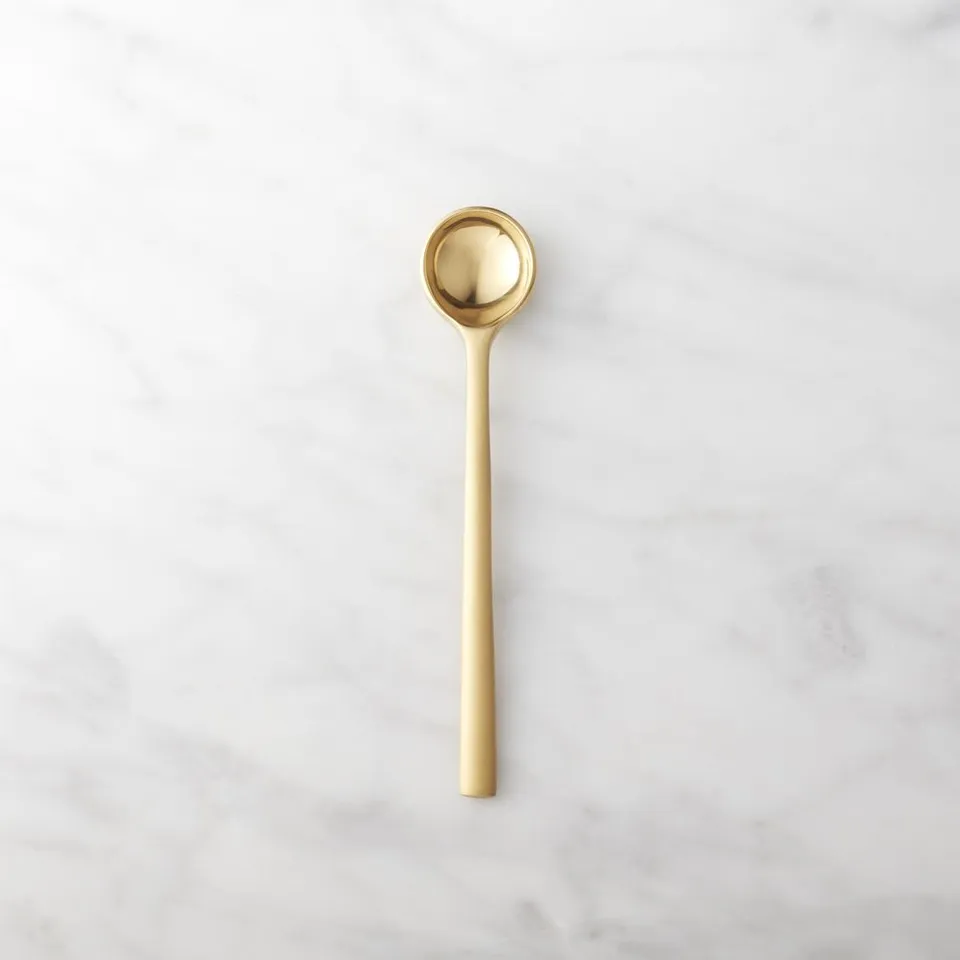 Mini Gold Stainless Steel Spoon