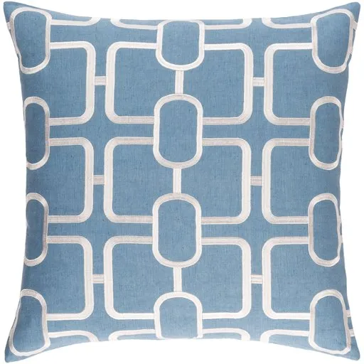 Lockhart LKH-003 18"L x 18"W Pillow Cover