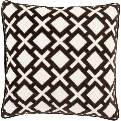 Alexandria AX-003 18"L x 18"W Polyester Filled Pillow