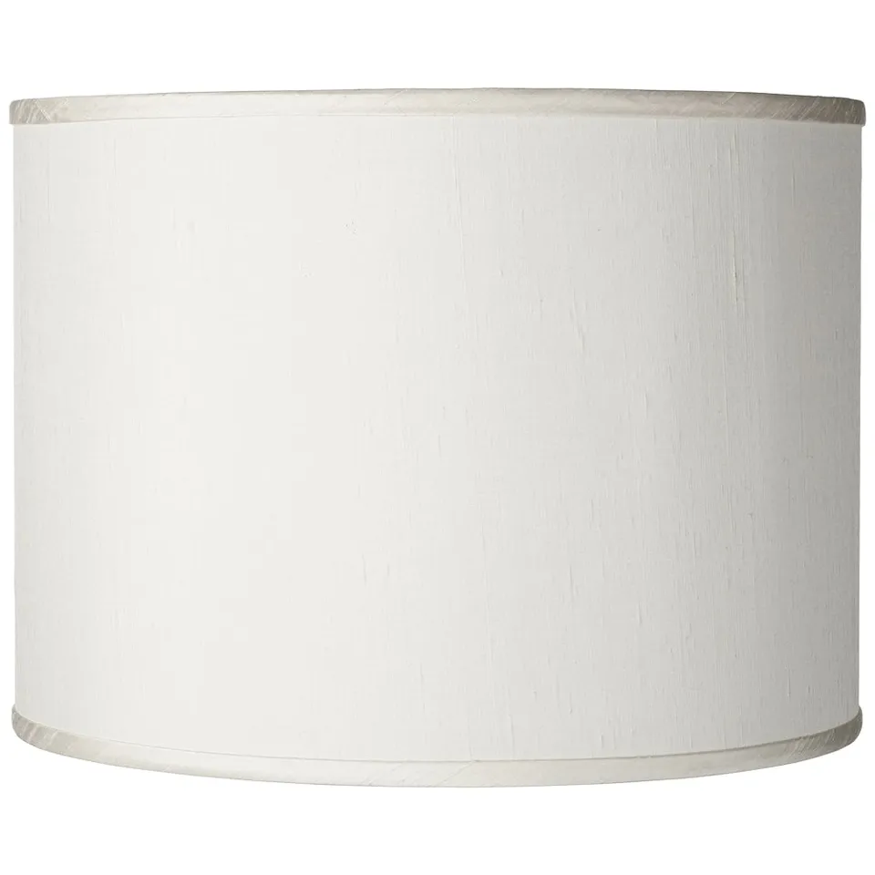 Possini Euro Cream Textured Faux Silk Shade 13.5X13.5X10 (Spider)