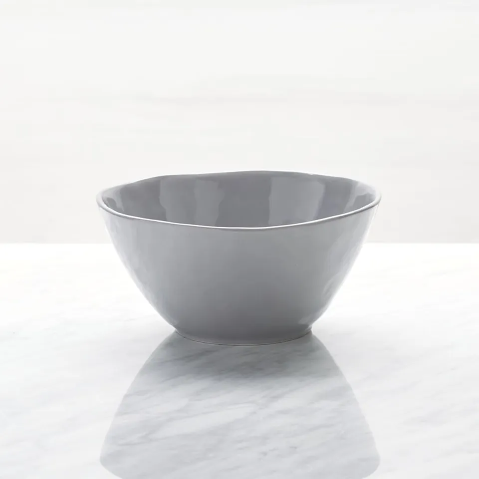 Mercer Grey Porcelain Cereal Bowl