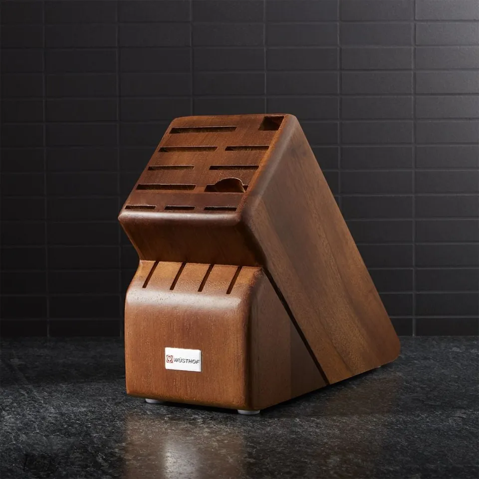 Wüsthof ® 15-Slot Walnut Knife Block