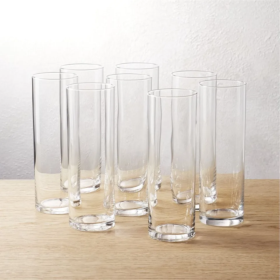Cylinder Champagne Flute Set of 6
