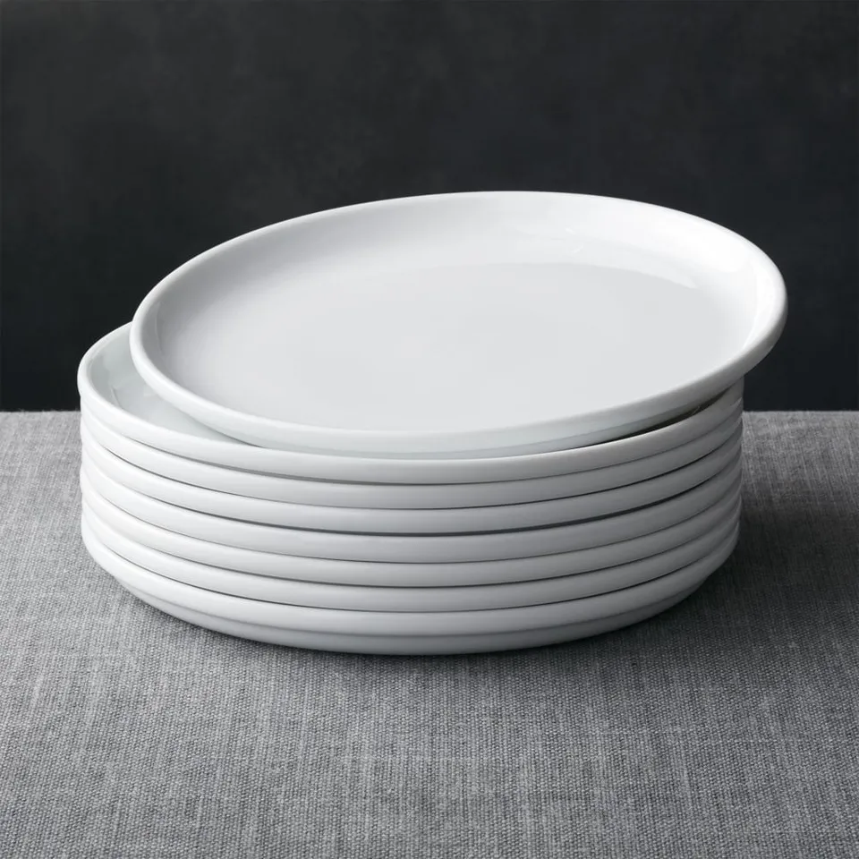 Logan Stacking Dinner Plates, Set of 8