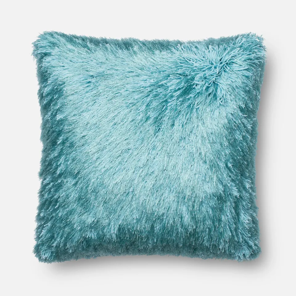 PILLOWS - BLUE - 22" X 22" Cover w/Down