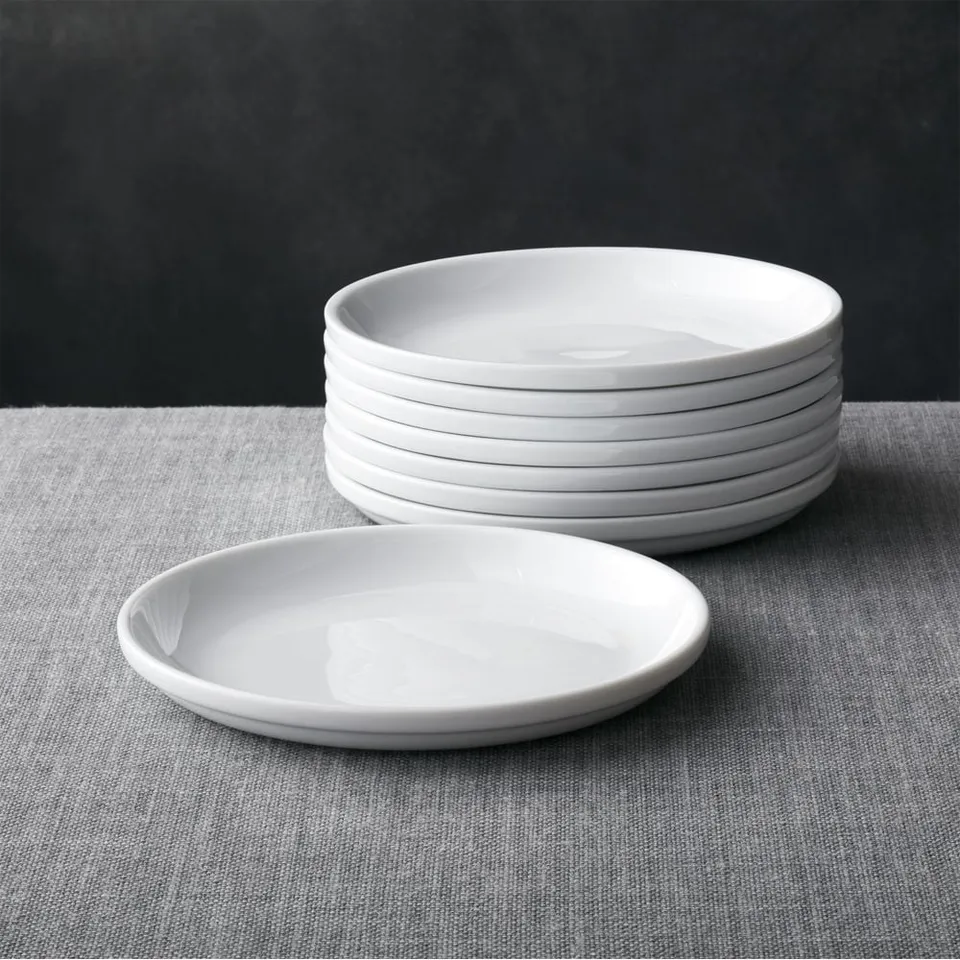 Logan Stacking Salad Plates, Set of 8