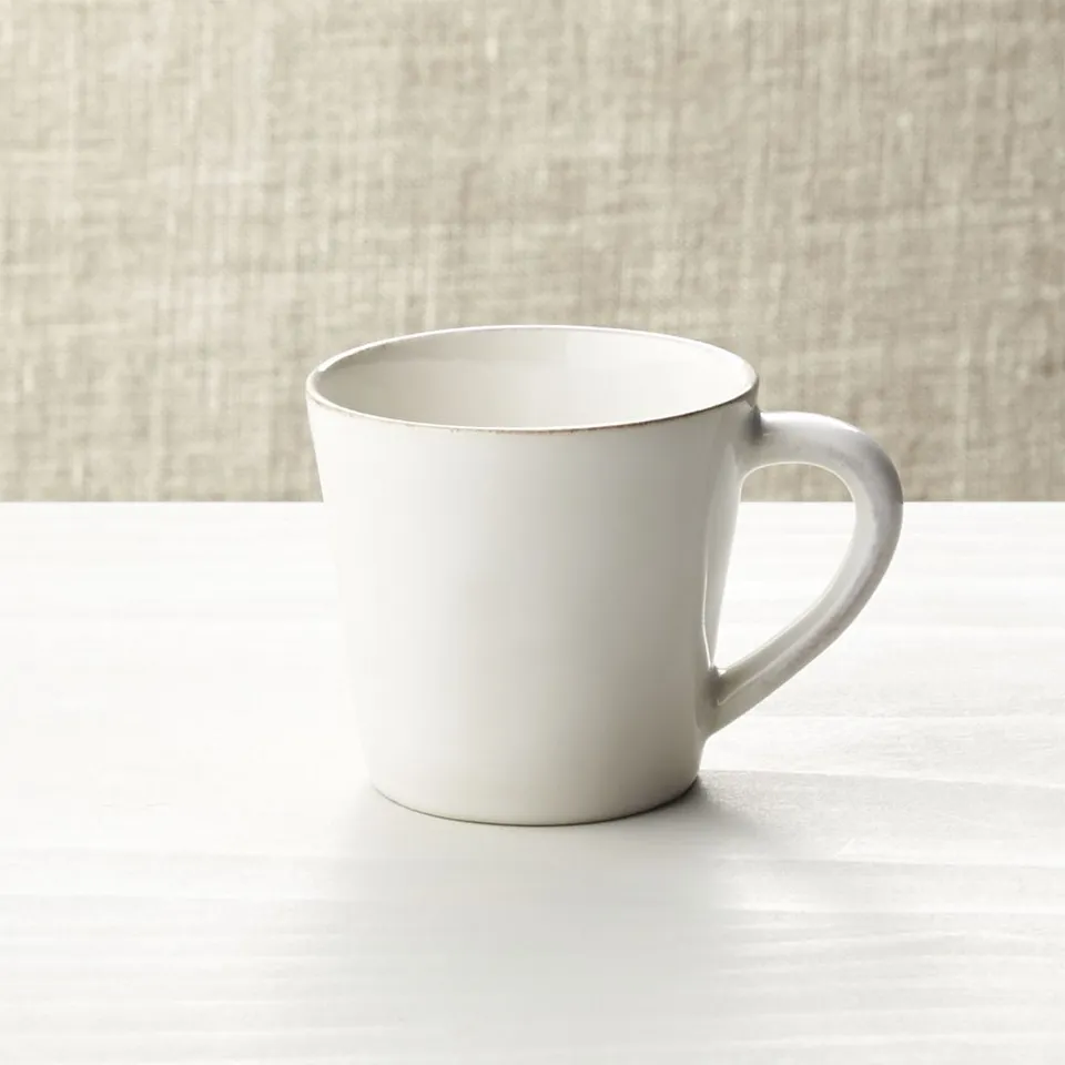 Marin 8-oz. Stoneware White Mug
