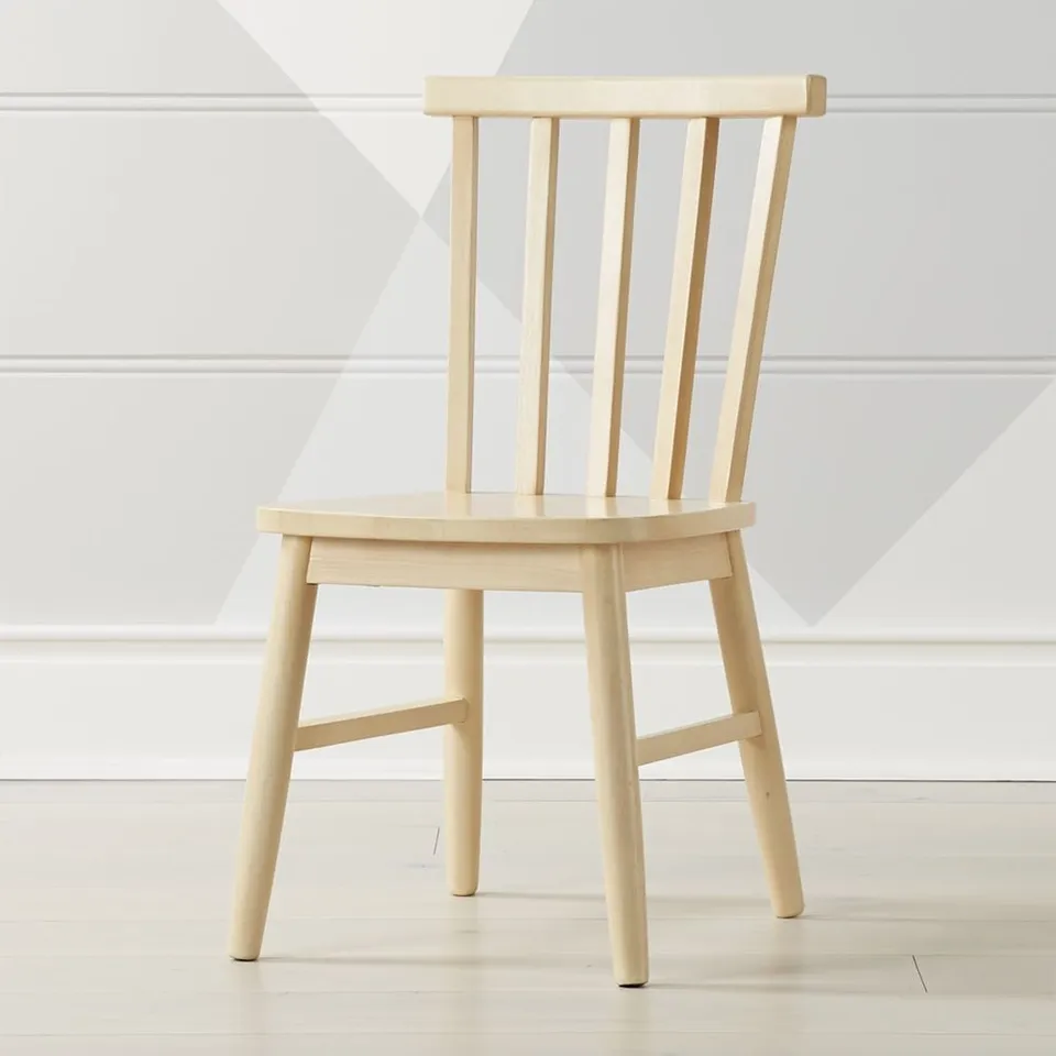 Shore Natural Wood Kids Play Chair