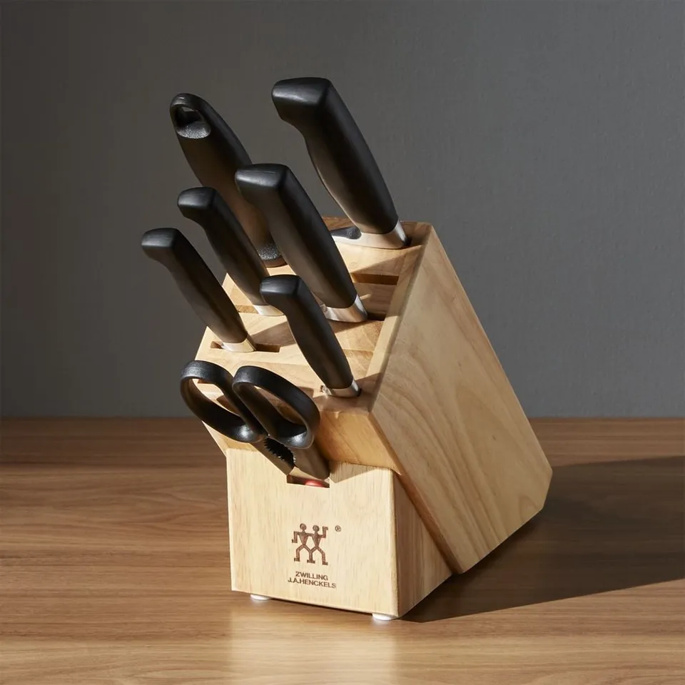 ZWILLING ® Four Star 8-Piece Birch Knife Block Set