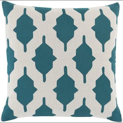 Salma SA-007 18"L x 18"W Polyester Filled Pillow