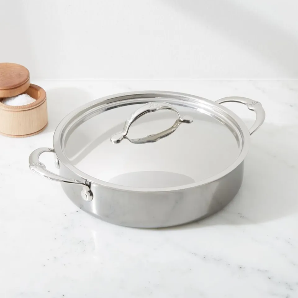 Hestan NanoBond Stainless Steel 3.5-Qt. Covered Sauteuse