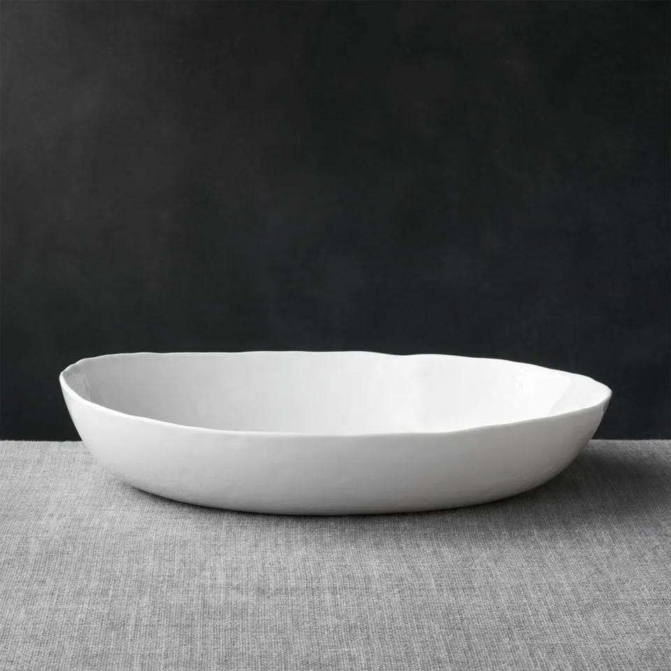 Mercer White Porcelain Serving Bowl