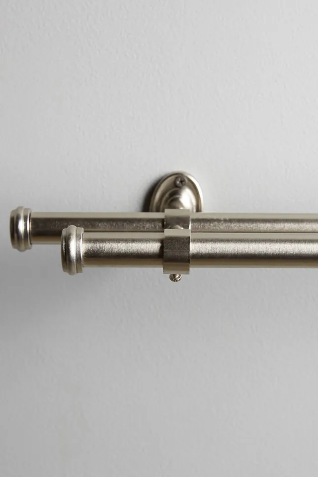 Smithery Adjustable Double Curtain Rod
