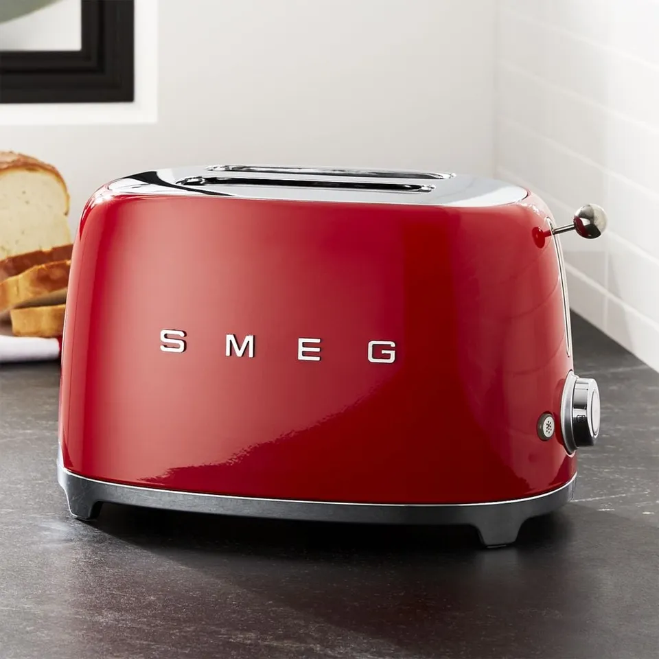 SMEG Red 2-Slice Retro Toaster