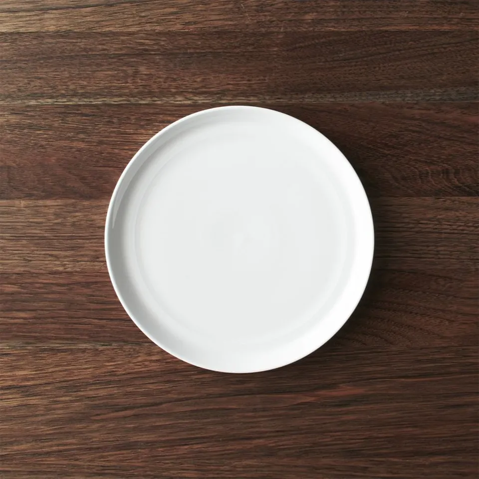 Hue White Salad Plate
