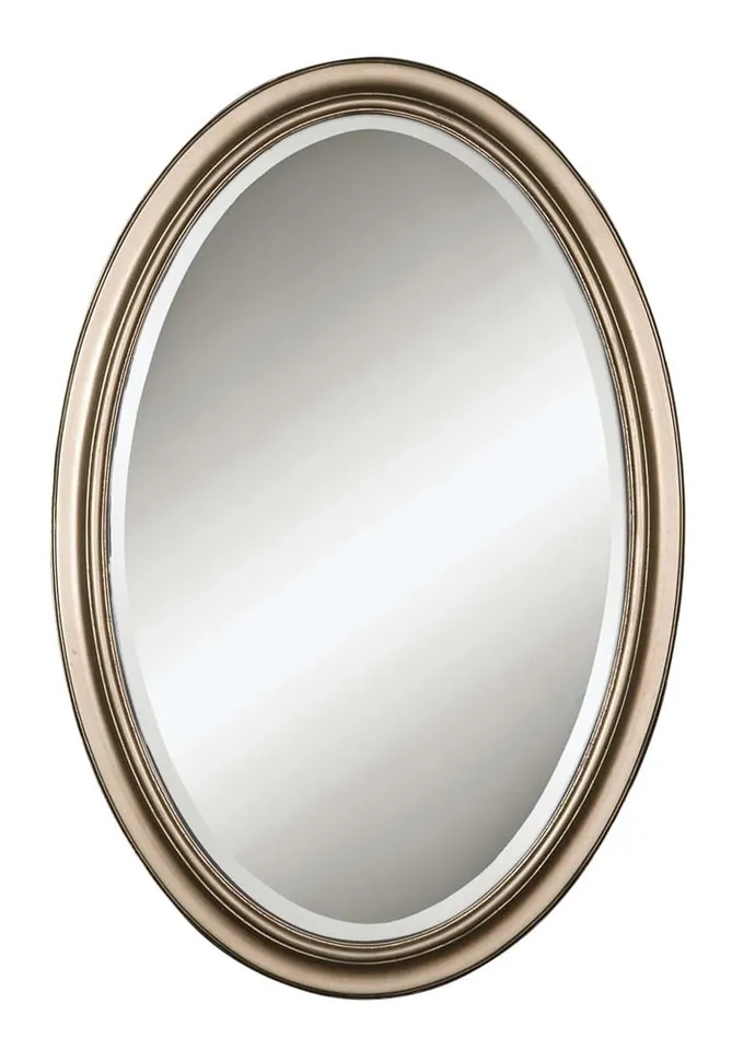 Petite Manhattan Oval, Champagne Sil