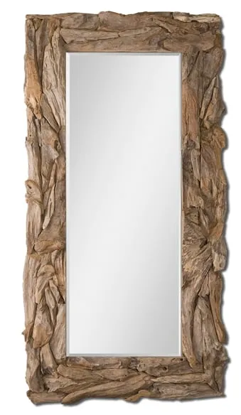 Teak Root Natural Mirror