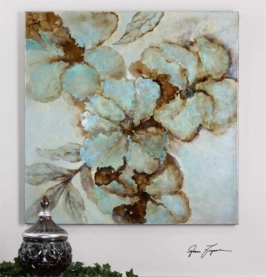 Fairy Blooms - 40"x40"