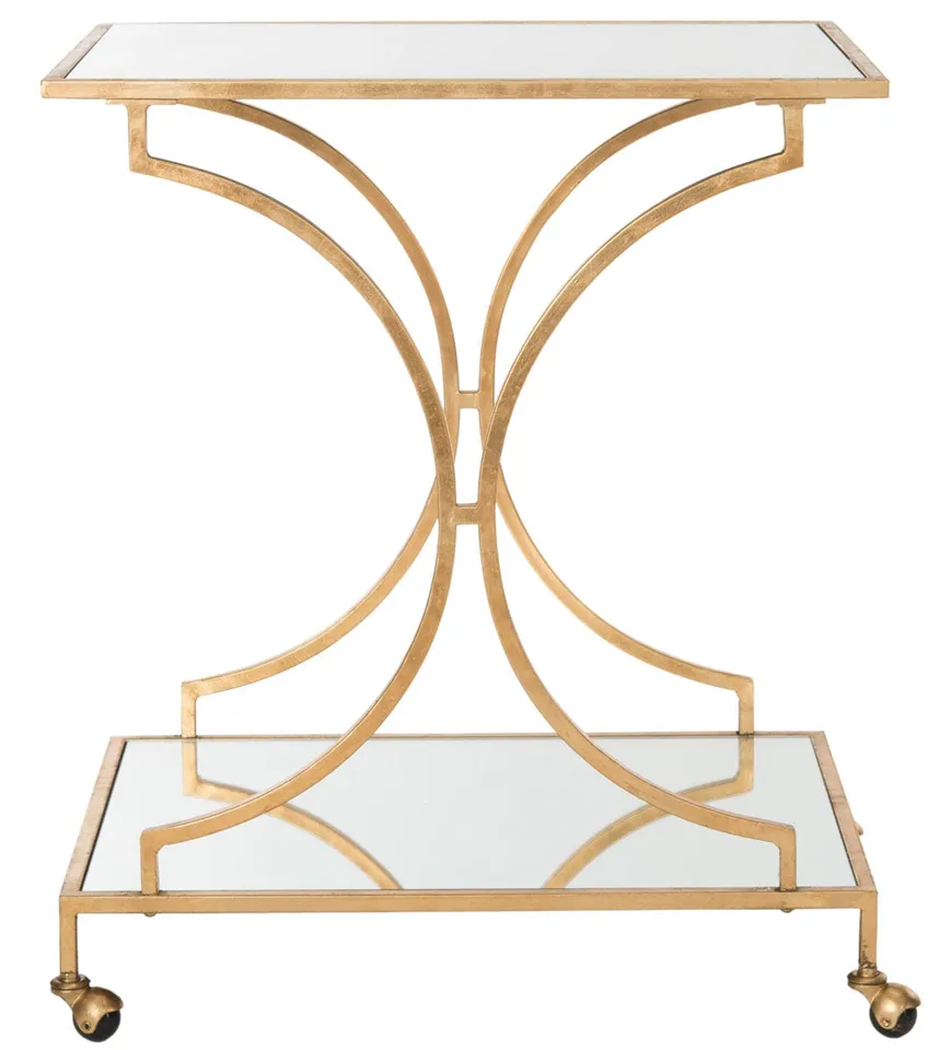 Ignatius Bar Cart - Silver