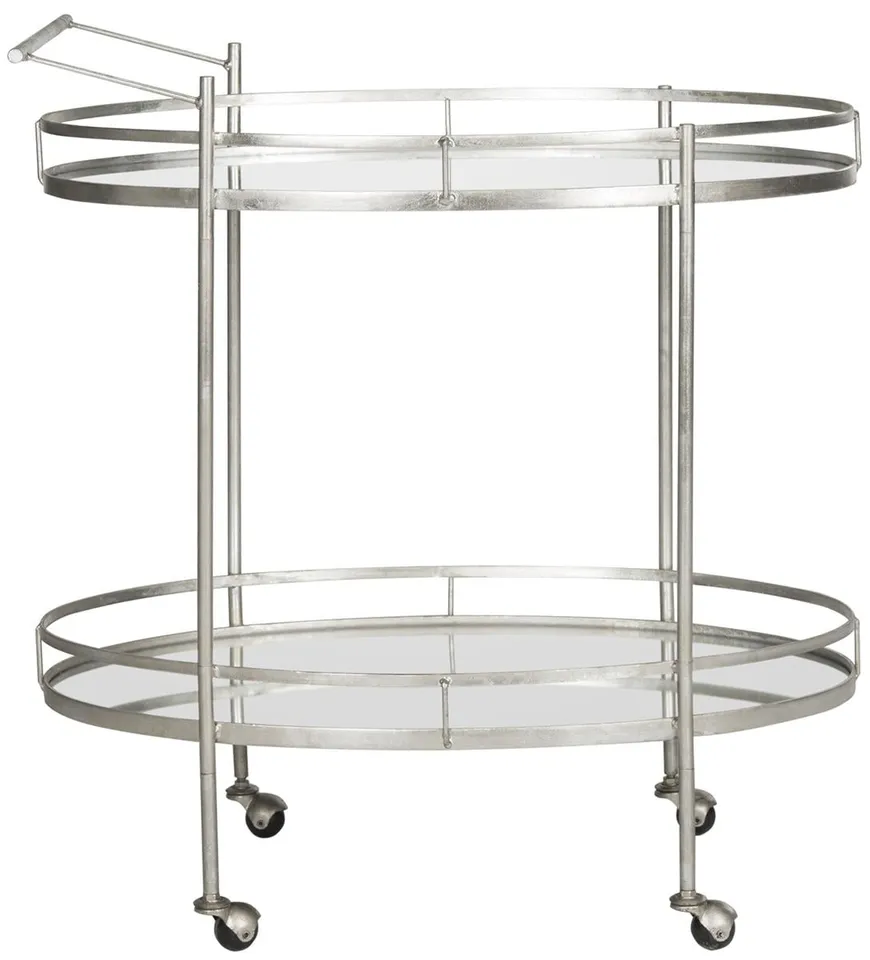 Dante Bar Cart - Silver
