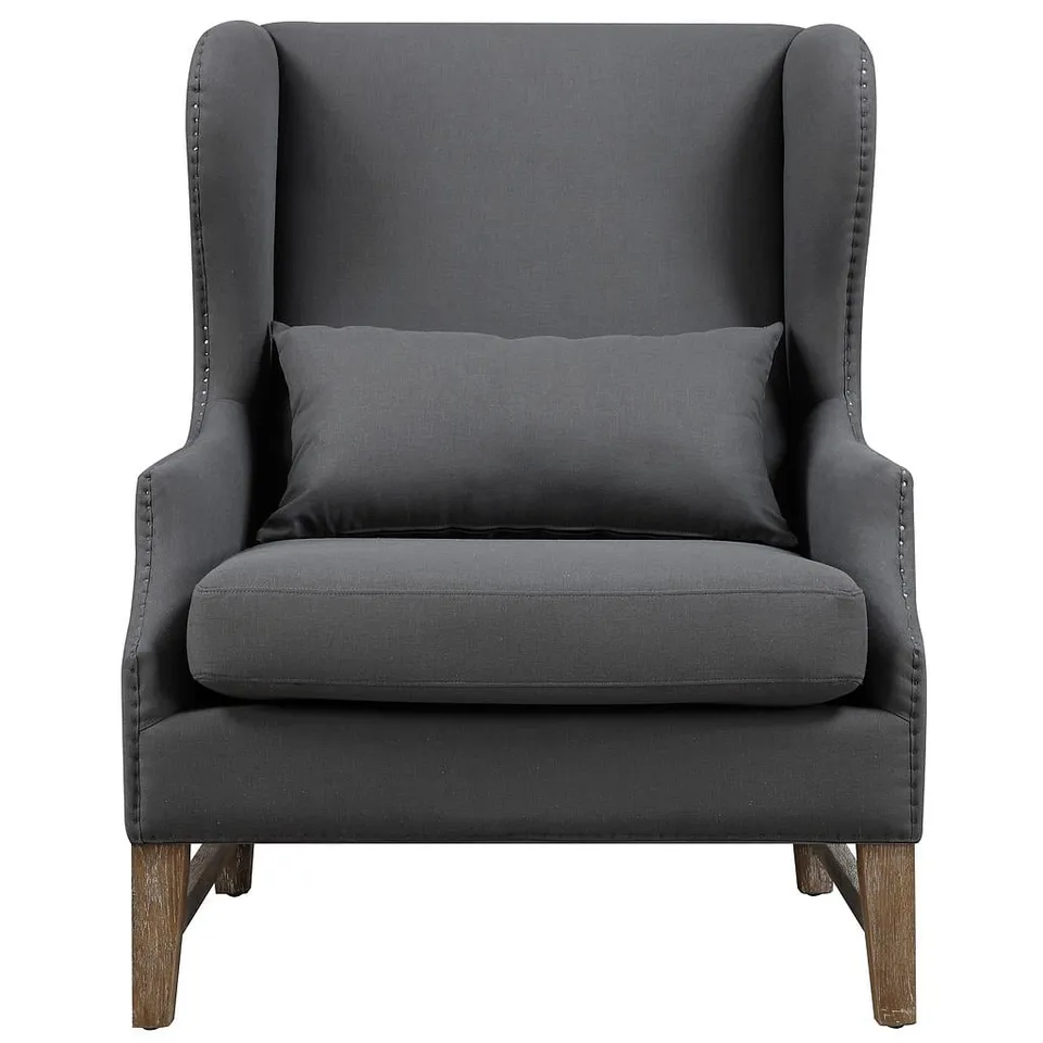 Adalynn Morgan LINEN WING CHAIR