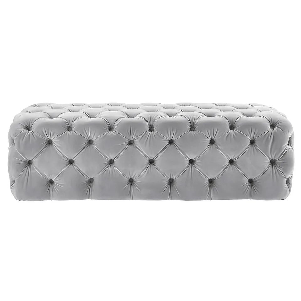 Amara Morgan VELVET OTTOMAN