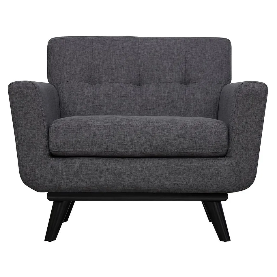 Sloane Gray Linen Chair