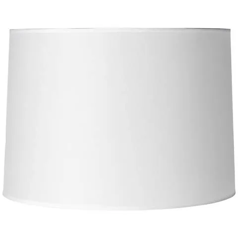 Springcrest Marlee White Paper Hardback Drum Lamp Shade 15x16x11 (Spider)