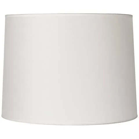 Springcrest Reba Hardback White Drum Lamp Shade 13x14x10 (Spider)