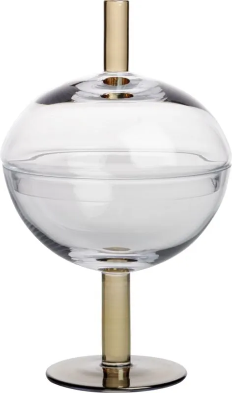 Gianna Glass Dish with Lid Medium