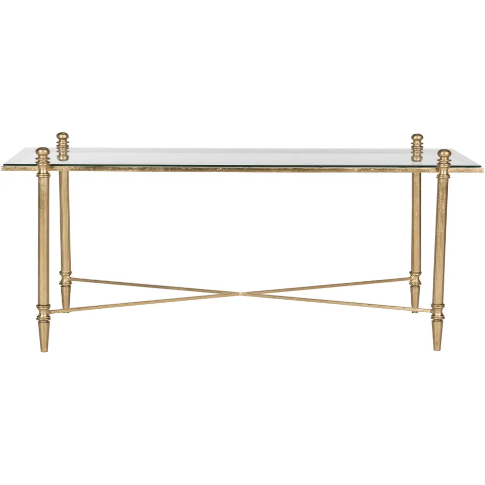 Tait Coffee Table - Antique Gold