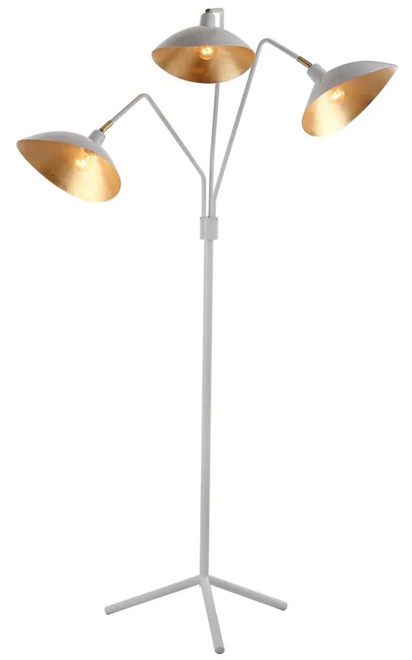 Iris 69.5-Inch High Floor Lamp - White