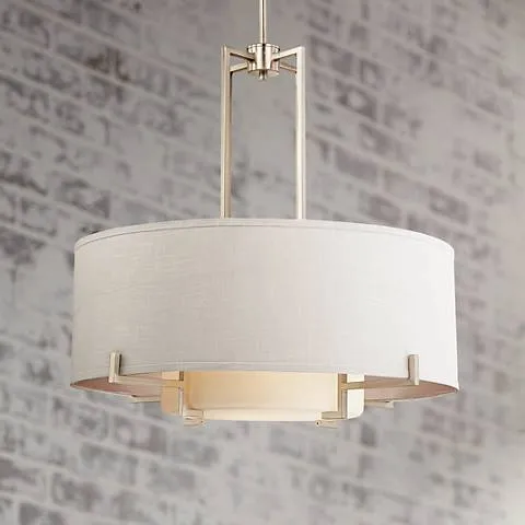 Possini Euro Concentric Shades 29 1/4" Wide Modern Pendant