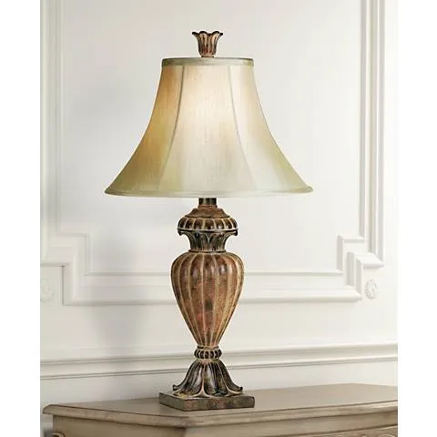 Beatriz 25 1/2" High Traditional Urn Bronze Finish Table Lamp