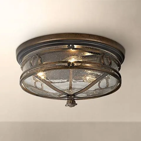 John Timberland Beverly Drive 14" Wide Indoor-Outdoor Ceiling Light