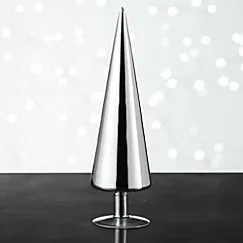 Paz Silver Glass Christmas Tree Figure 18"