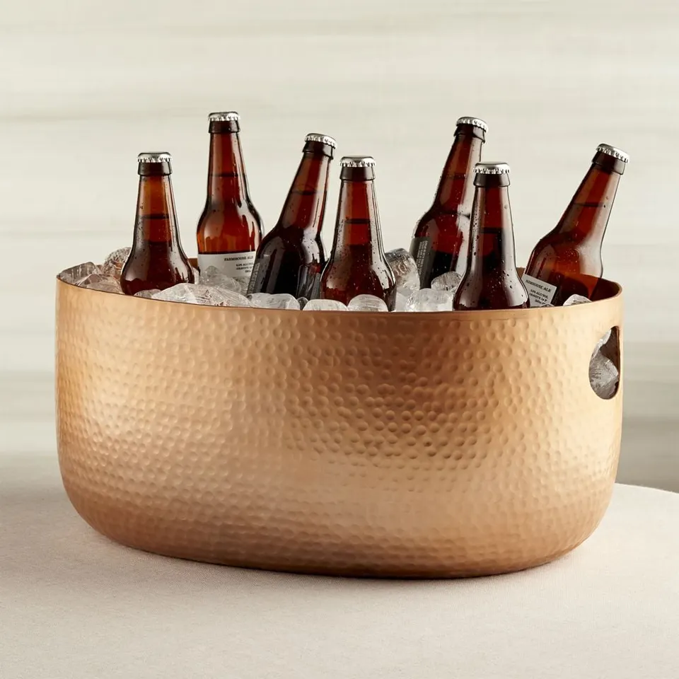 Bash Copper Beverage Tub