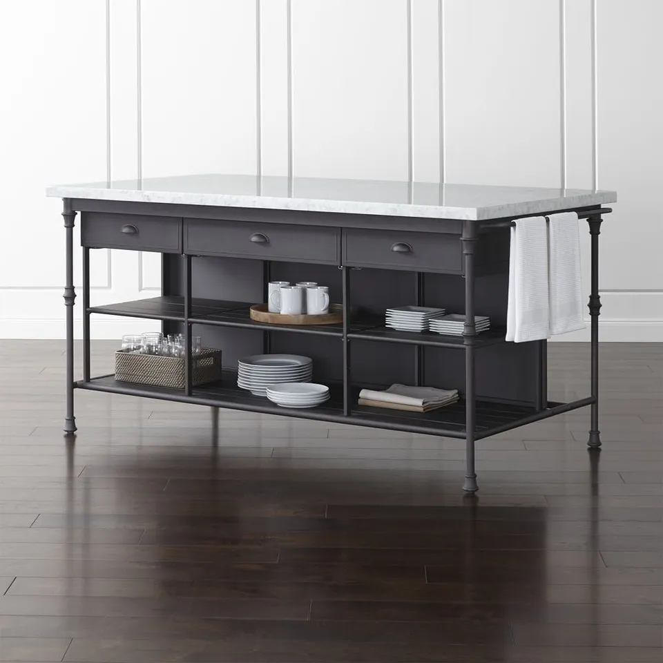 French 72" Kitchen Island