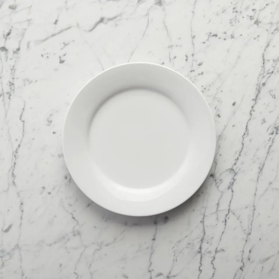 Aspen Rimmed Porcelain Salad Plate