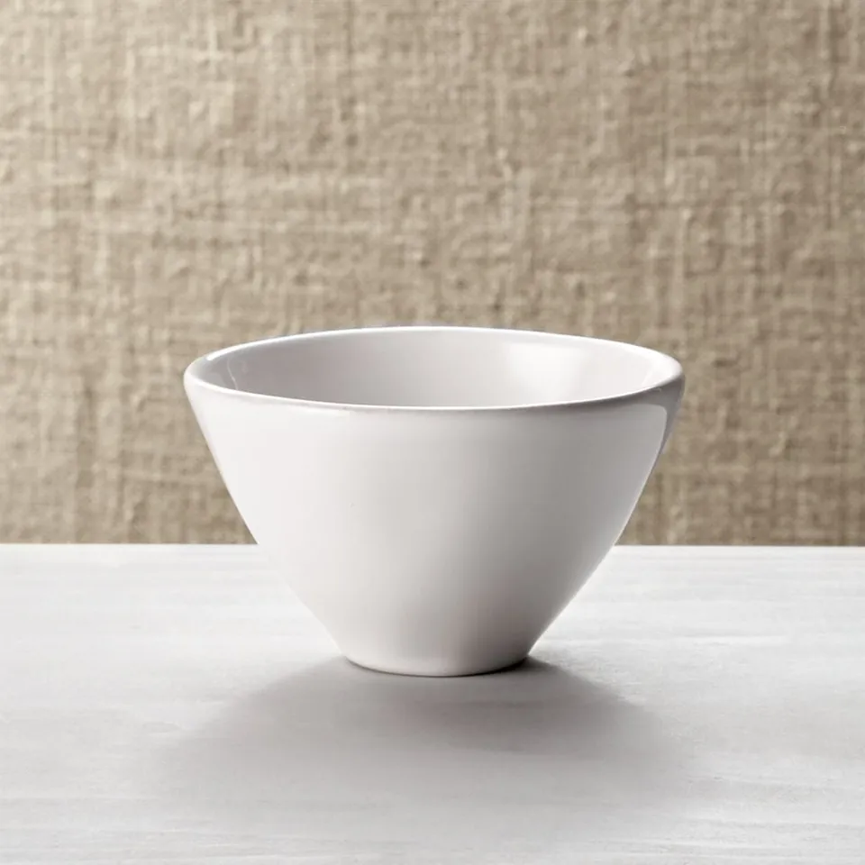 Marin White Stoneware Mini Bowl