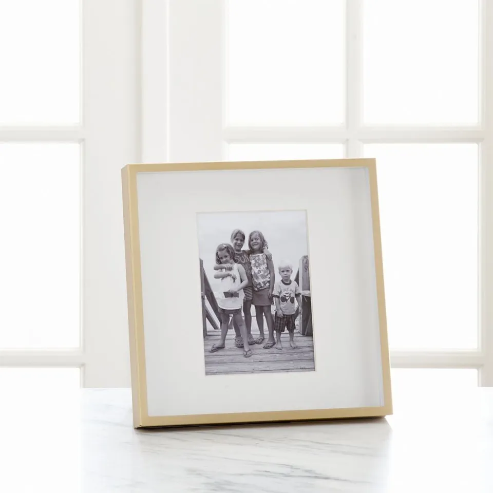 Brushed Brass 5x7 Picture Frame