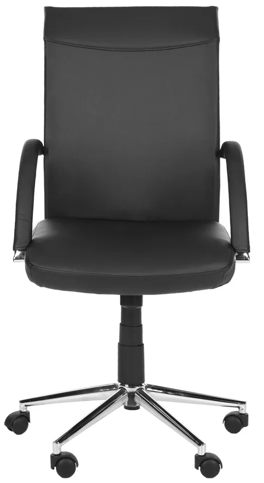 Dejana Desk Chair - Black/Silver