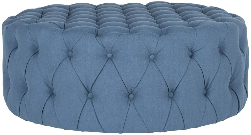 Charlene Ottoman - Navy
