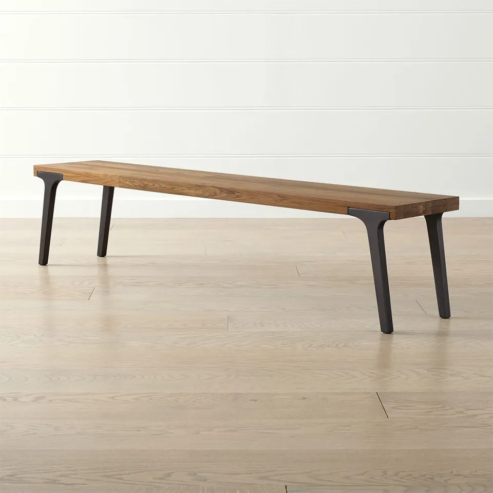 Lakin 79" Teak Bench
