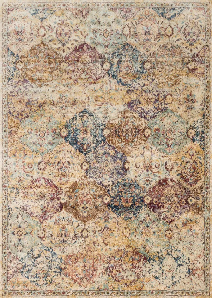 ANASTASIA - IVORY / MULTI - 9'-6" X 9'-6" Round